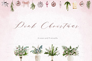 Pink Christmas, a Decorative Illustration by heyiamalice (Thumbnail 3 of 15)