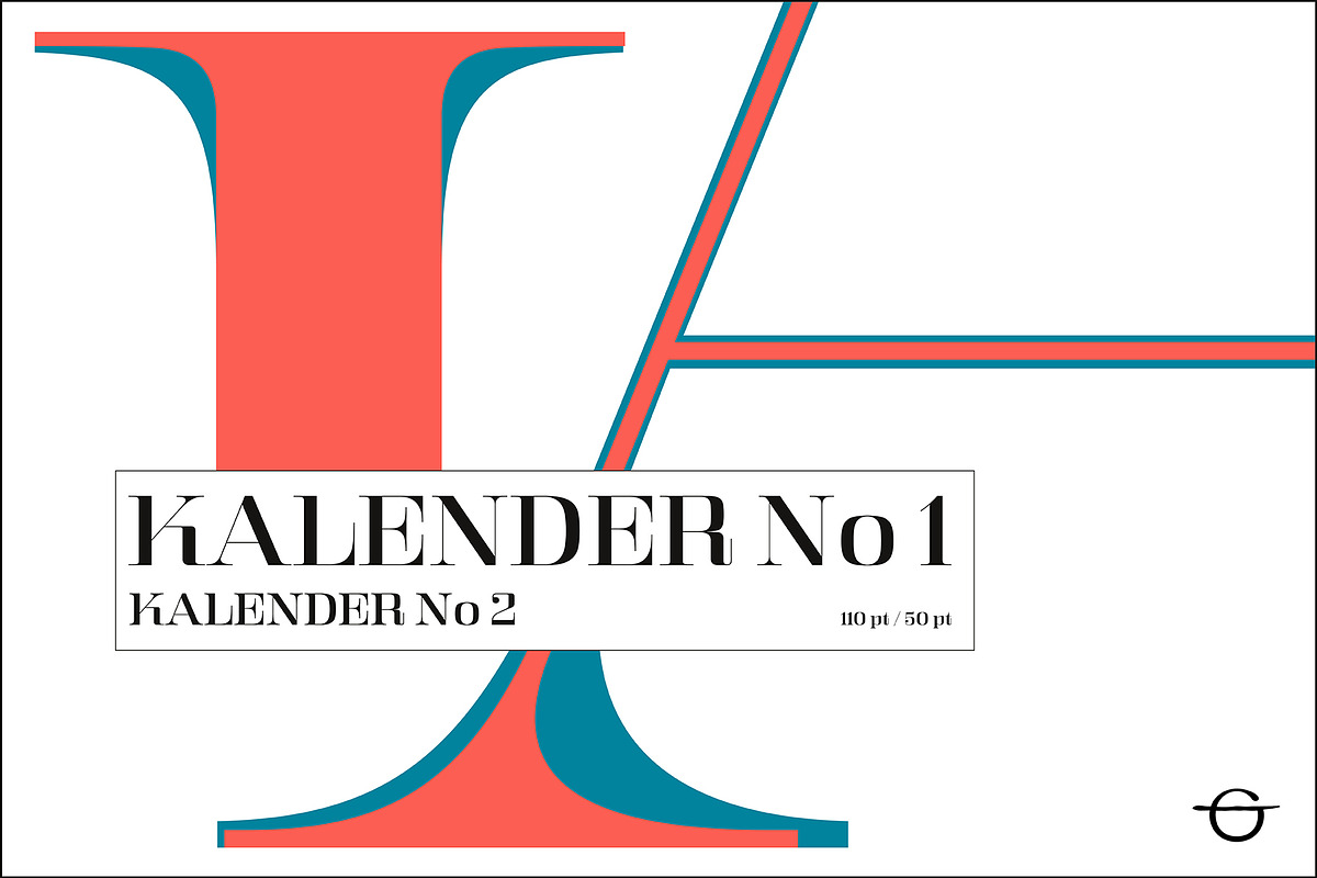 Kalender, a Serif Font by Gurup Stüdyo (Photo 6 of 14)