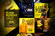 4 Night Party FLyer Bundle, a Flyer Template by FAS-DESIGN (Thumbnail 1 of 5)