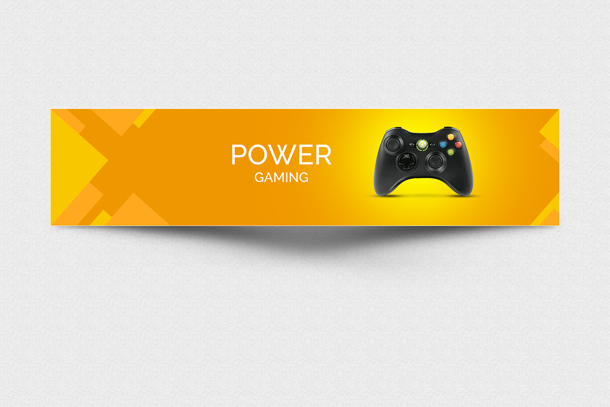 Youtube Gaming Header, a Social Media Template by Jaisivakumar (Photo 4 of 8)