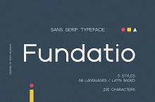 Fundatio Typeface