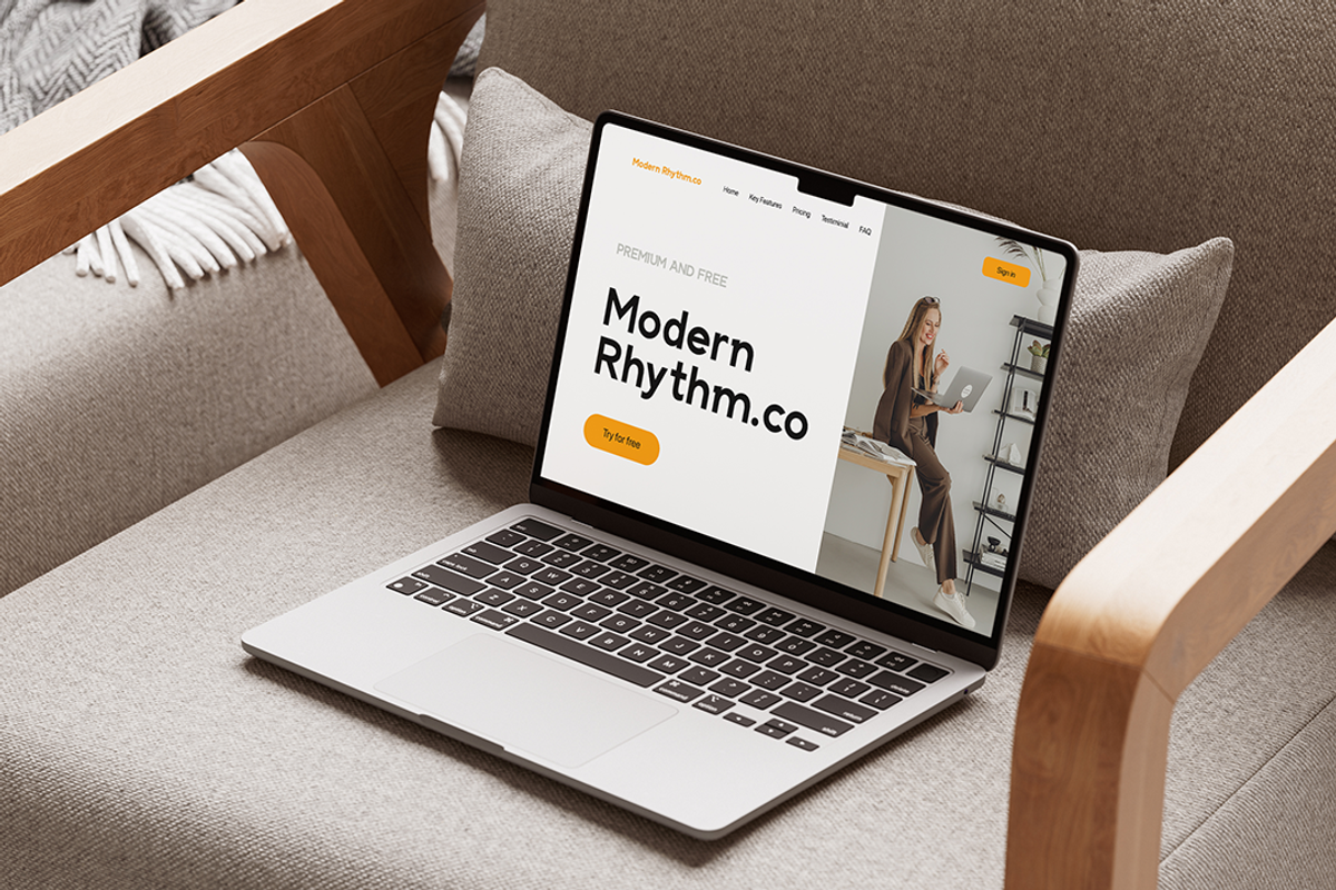 Cariosa Modern Geometric Sans Font, a Sans Serif Font by Rasio Studio (Photo 8 of 8)