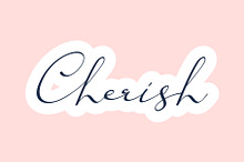 Cherish - Handwritten Font