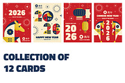 Chinese New Year 2026 Greeting Cards, a Seasonal Illustration by Creative Graphics (Thumbnail 2 of 10)