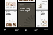 Simple Dental Clinic Brochure, a Brochure Template by Neermana (Thumbnail 1 of 10)