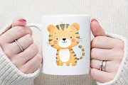 Baby Animals Watercolor Clipart Set, an Animal Illustration by Sublimation Artist (Thumbnail 5 of 6)