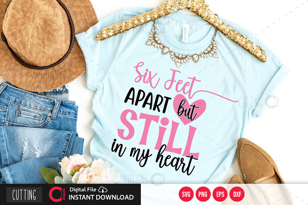 Quarantine Valentine SVG Bundle, an Illustration by DESIGNAVO (Photo 7 of 10)