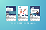 Physiotherapy Social Media, a Social Media Template by Sincerely Media (Thumbnail 3 of 9)