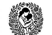 loving mother and children, a Person Illustration by Amazin_art (Thumbnail 41 of 46)