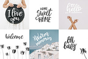 Family Lettering Pack, a Social Media Template by piyacler (Thumbnail 2 of 7)