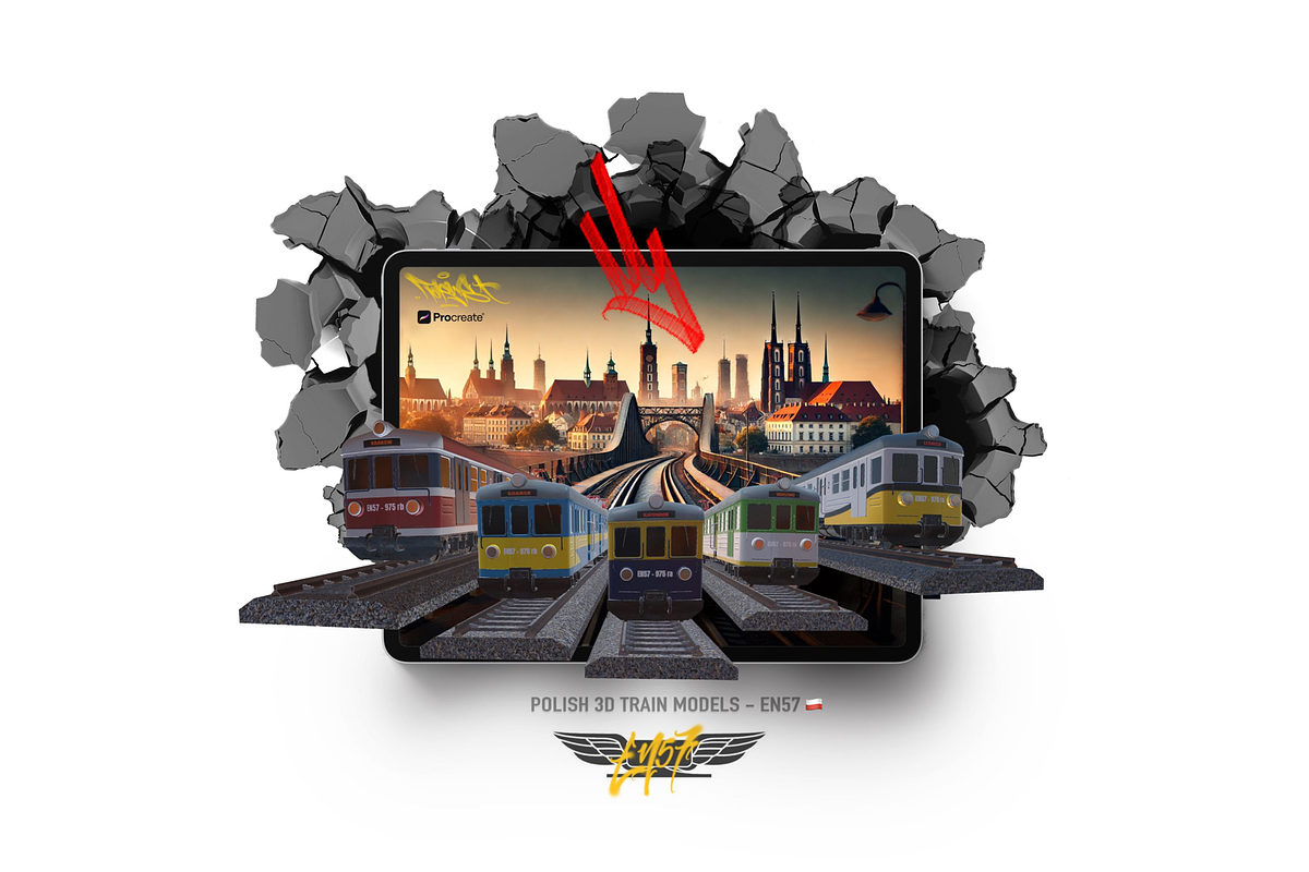 EN57 – Polish 3d Train Models, a Cars & Vehicle 3D Model by Torus1 (Photo 1 of 7)