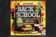 Back To School Flyer, a Flyer Template by Artolus (Thumbnail 1 of 2)