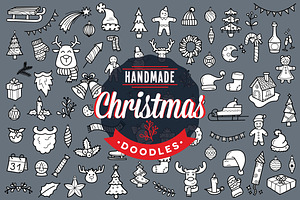 Handmade Christmas Doodles