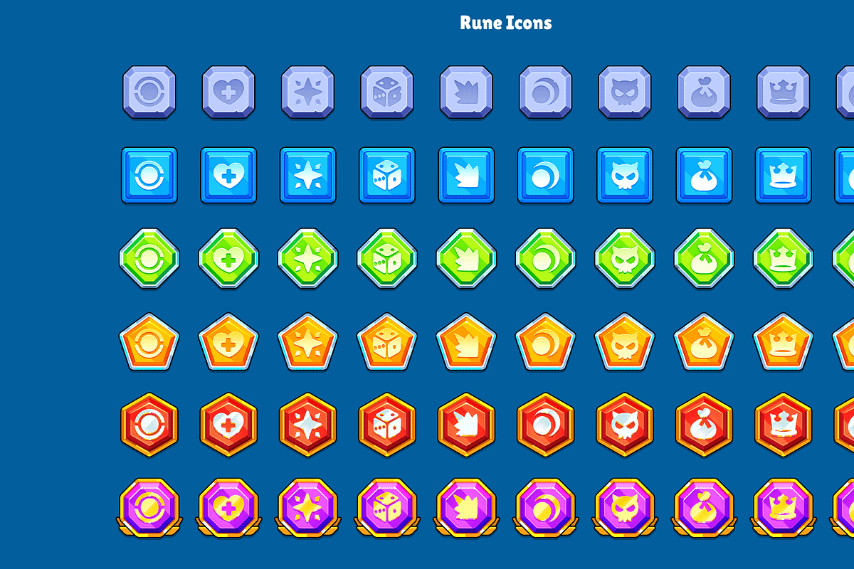 GUI Pro - Casual Game, an UI Kit Template by LAYERLAB (Photo 9 of 65)