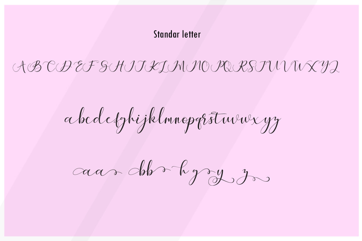 Maheria Scrip, a Script Font by mightype (Photo 4 of 4)
