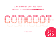 Comodot, a Sans Serif Font by SevenType (Thumbnail 1 of 16)