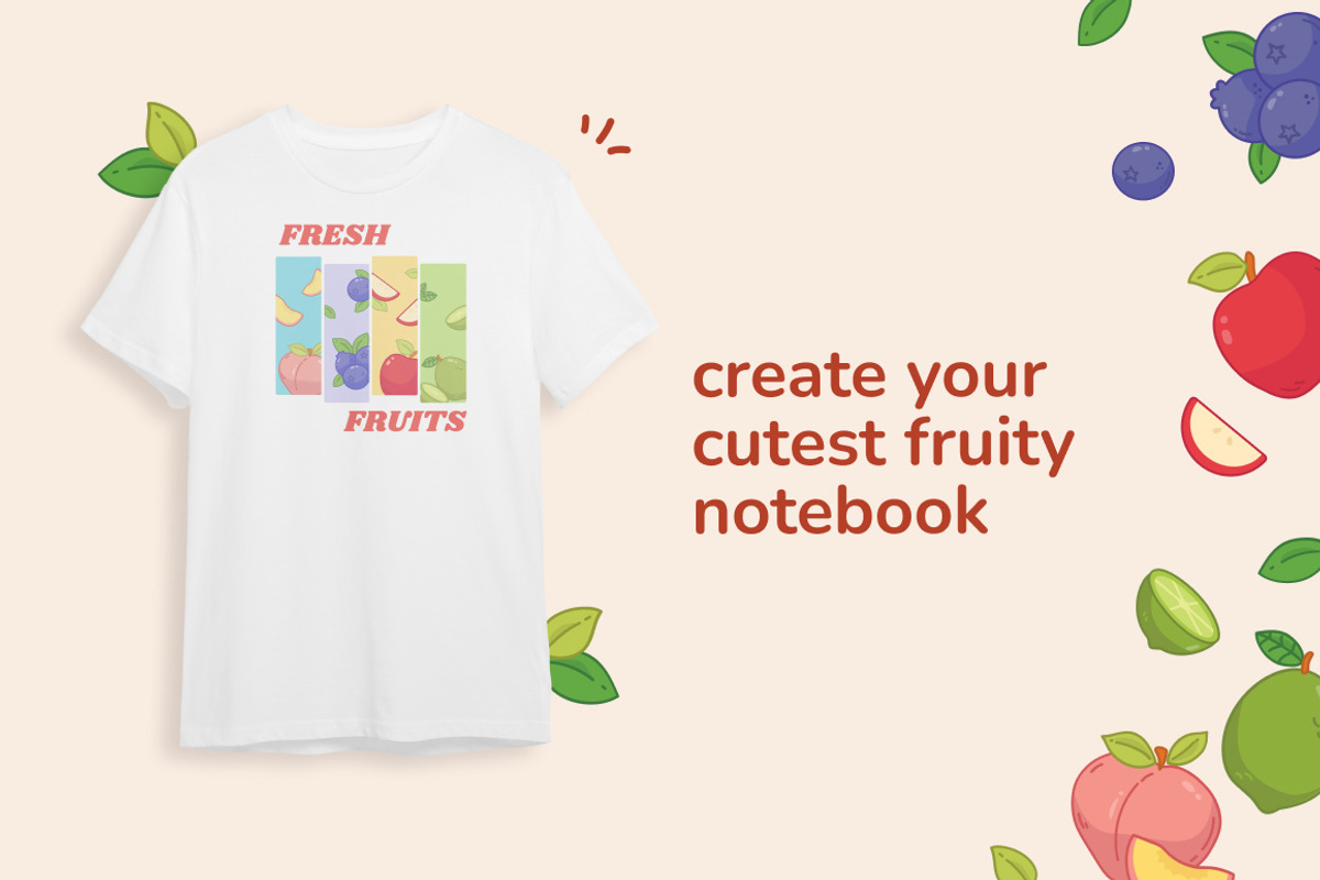 Fresh Fruit Sliced v1, an Illustration by Brandearth RRGraph (Photo 5 of 6)