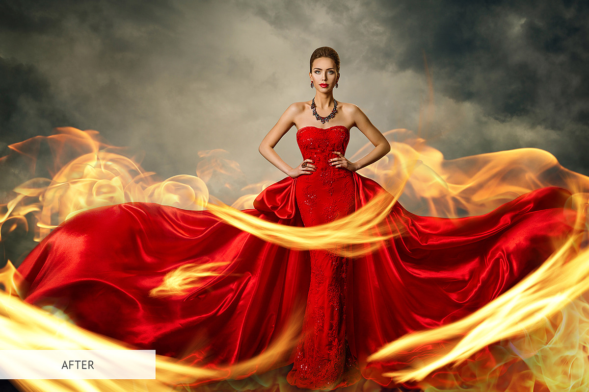 Real Fire Photoshop Overlays, a Plug-in Add-On by FixThePhoto (Photo 12 of 34)
