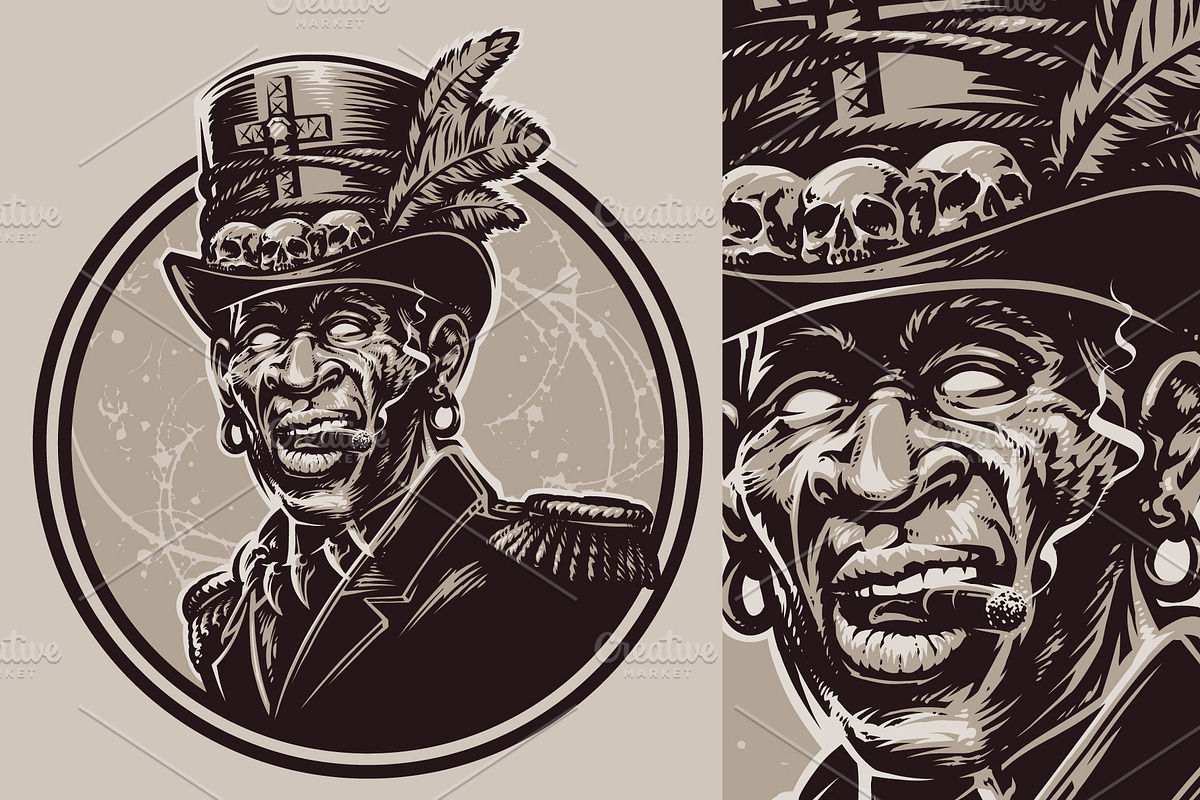 Baron Samedi, a Person Illustration by daver2002ua (Photo 1 of 3)
