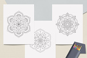 Easy Mandala Coloring Book, a Graphic by MISTstudioDesign (Thumbnail 2 of 8)