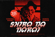 Death Mist Japanese Horror Font, a Sans Serif Font by Letterhend Studio (Thumbnail 3 of 9)