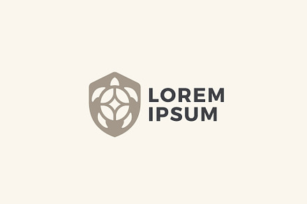 Turtle logo design.