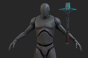 5 Fantasy Stylish Mace -PBR-, an Object 3D Model by TFE Game Art (Thumbnail 15 of 15)