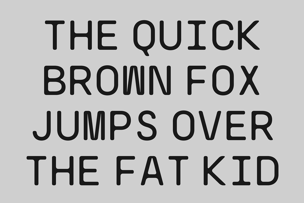 CS Felice Mono Rounded, a Sans Serif Font by Craft Supply Co. (Photo 5 of 8)