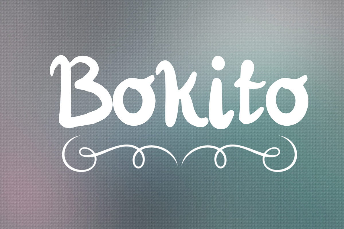 Bokito Handwritten Script Font