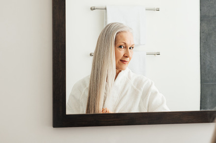 Portrait of an aged woman, a Person Photo by Artem Varnitsin