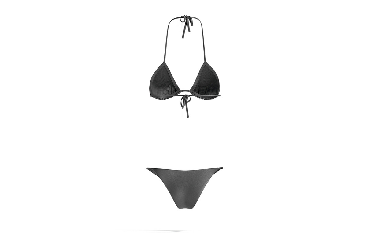 Black Summer Women Bikini 3D Model, an Object 3D Model by rebrandy (Photo 2 of 10)