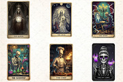 Funny Halloween Tarot Card, an Illustration by DreamCafeArt (Thumbnail 4 of 6)
