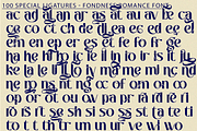 Fondness Romance Font, a Sans Serif Font by 177Studio (Thumbnail 7 of 8)