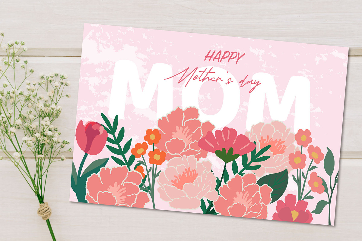 Lovely mother's day card, a Card Template by Piixypeach (Photo 5 of 7)