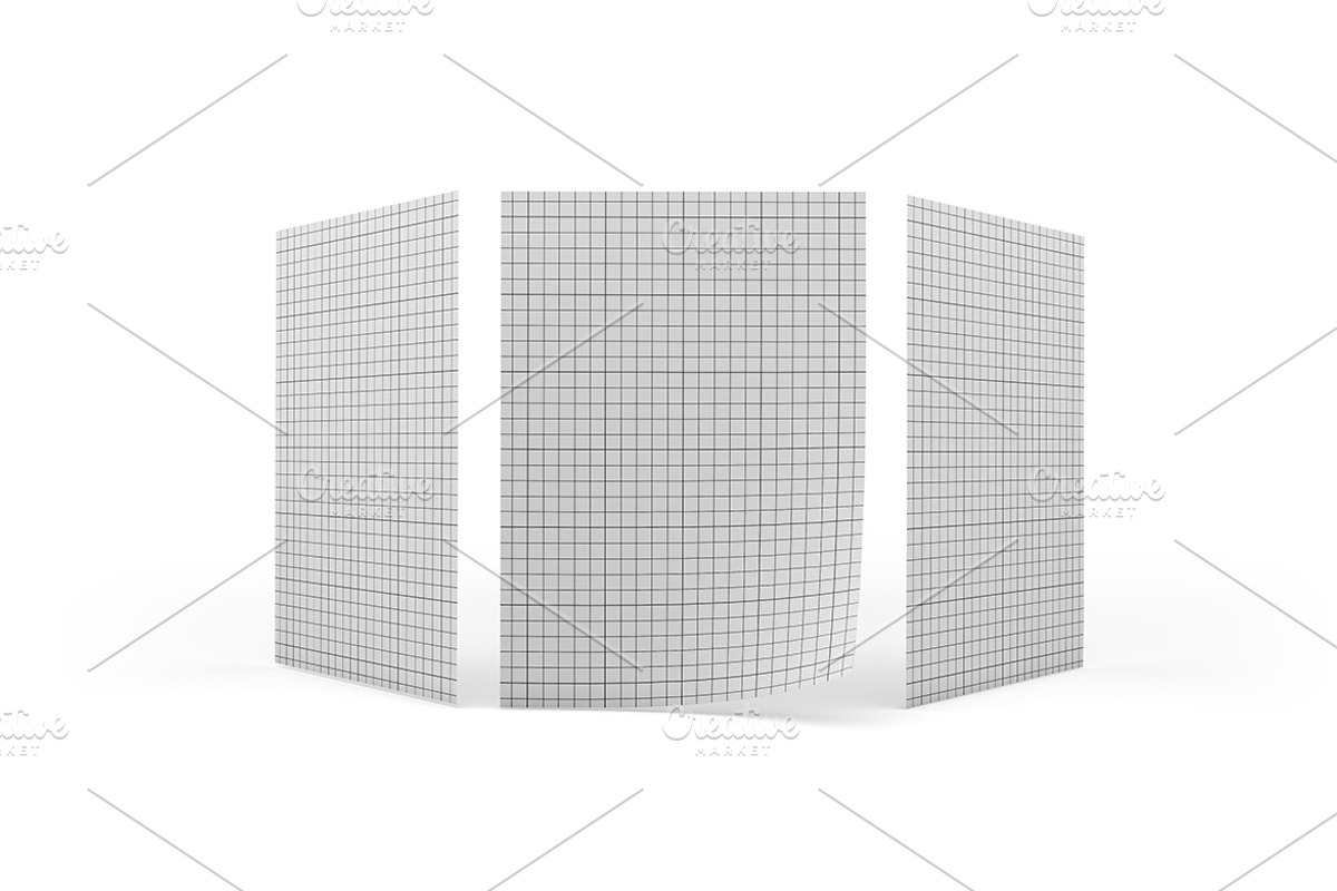 A4 Paper Mockup, an Advertising Mockup by Qaleb Studio