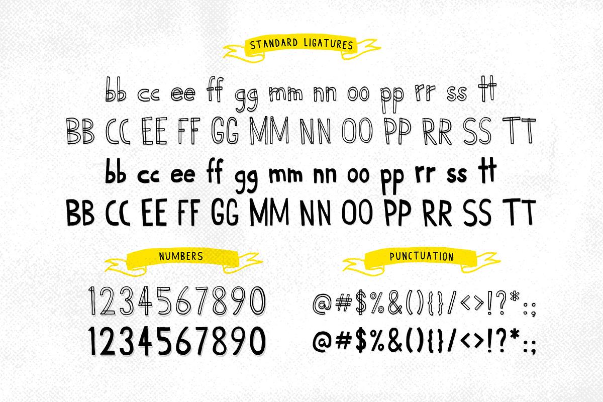 Sleepy Tiger - Font Duo preview 6