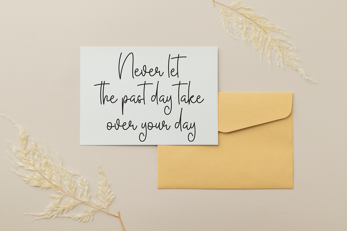 Rainy Morning | Script Font, a Handwritten Font by Scratchones (Photo 5 of 8)
