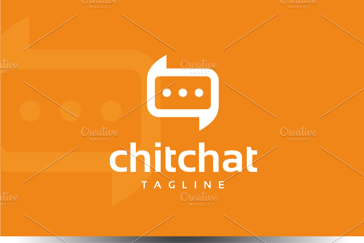 Chat Logo, a Branding & Logo Template by yopie
