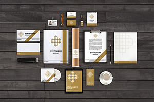 Branding Stationery Mockup - VII