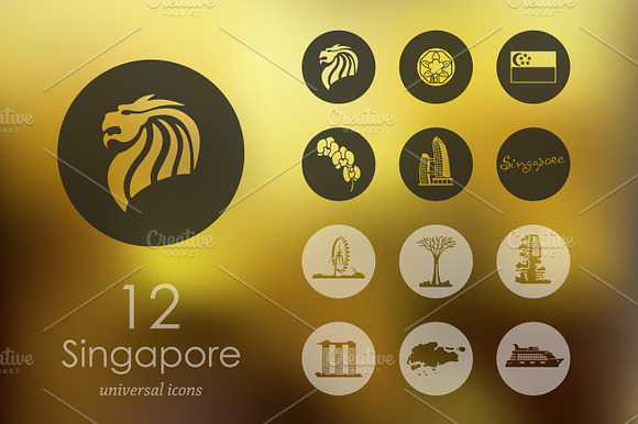 12 Singapore Icons