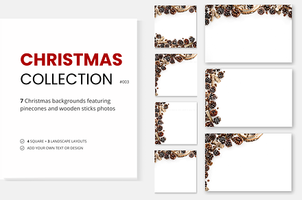 Christmas backgrounds collection 3