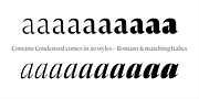 Contane Condensed, a Serif Font by Hoftype (Thumbnail 11 of 14)