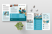 Nonprofit Trifold Brochure, a Brochure Template by Leaflove (Thumbnail 2 of 6)
