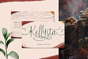 Lucky Spark Script, a Script Font by Letterhend Studio (Thumbnail 4 of 10)