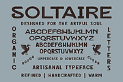 SAE SOLTAIRE - Artisan Tropical Font, a Handwritten Font by Saera Type (Thumbnail 4 of 17)