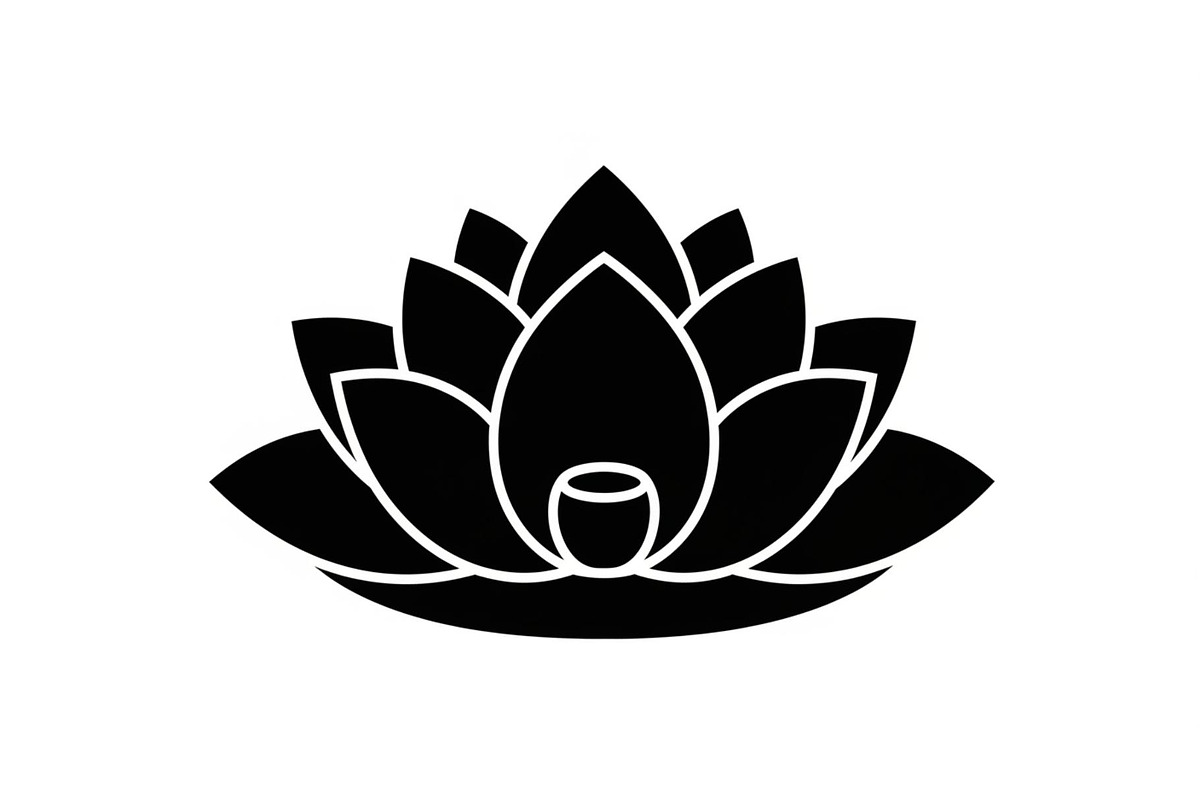 Lotus Flower Silhouette Vector Bundl, an Illustration by Creativeshirt (Photo 41 of 51)