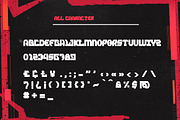 Vinbex - Futuristic Font, a Sans Serif Font by Dhabee (Thumbnail 2 of 6)