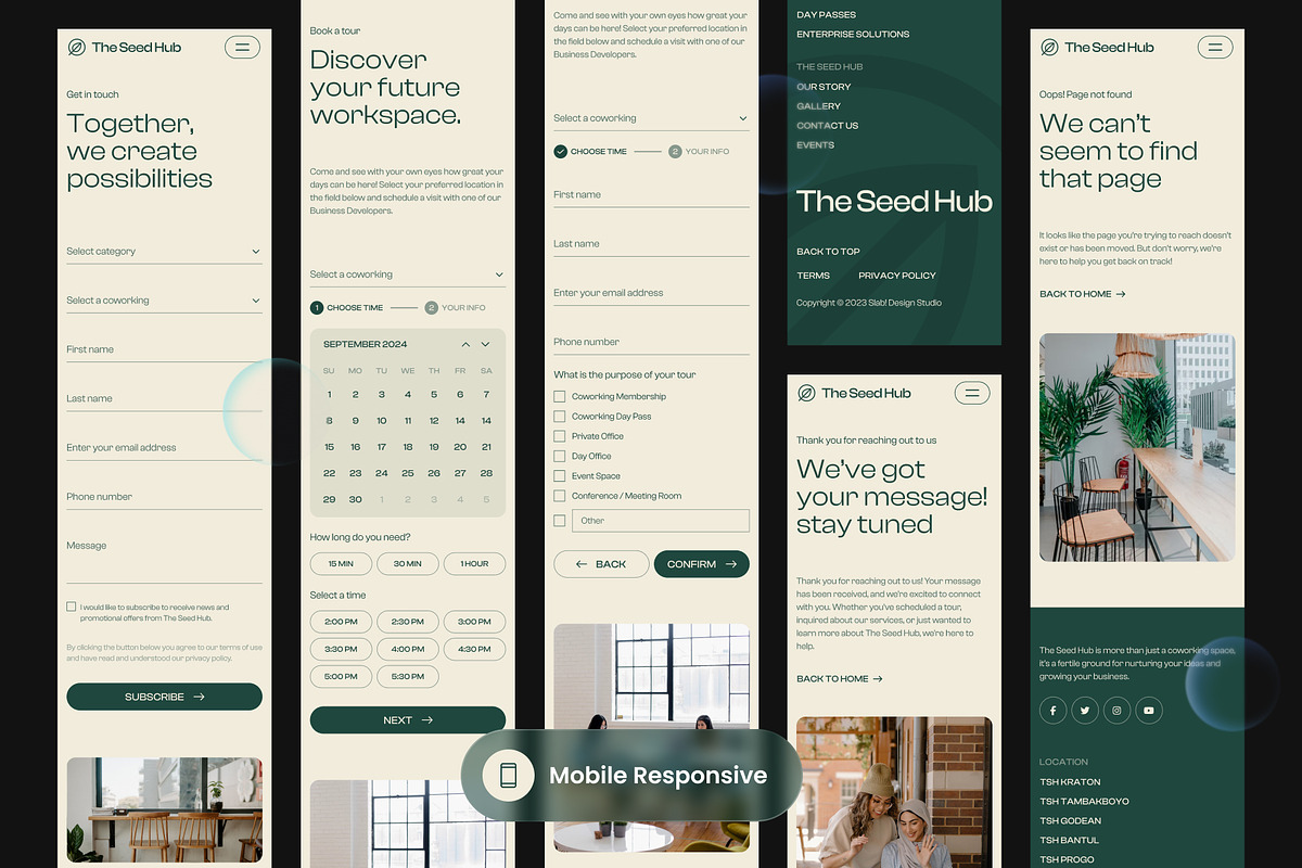 Coworking Space Event Page, a Websites & App Template by SLAB! Design (Photo 5 of 6)