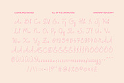 CS Darlings Dashed, a Script Font by Craft Supply Co. (Thumbnail 8 of 8)
