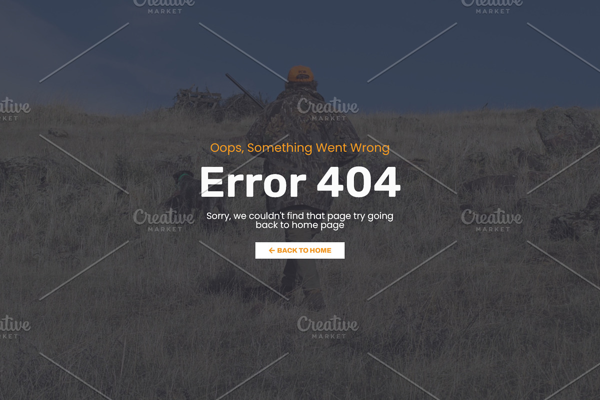Hunting & Archery Club Template, a WordPress Template by HasnainDEV (Photo 5 of 8)